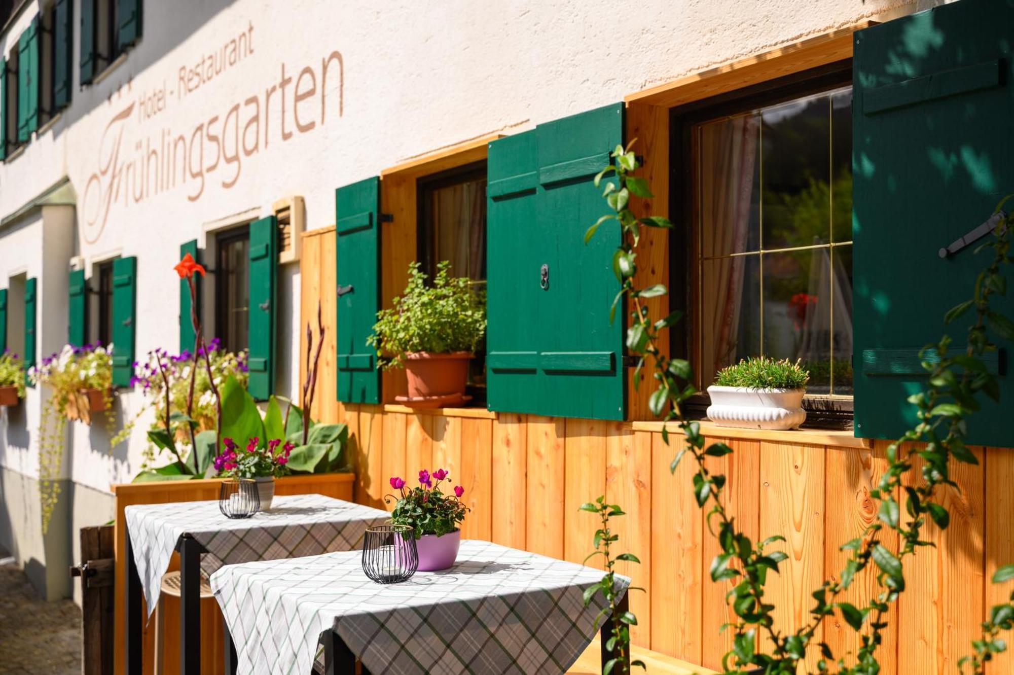 Hotel Restaurant Frühlingsgarten Füssen Exterior foto