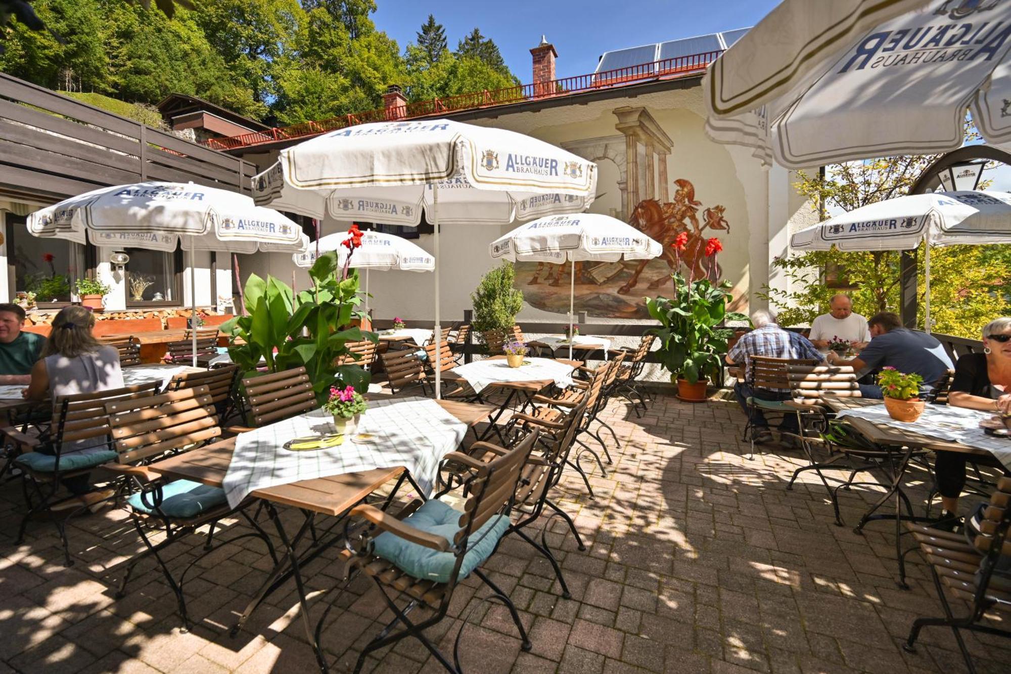 Hotel Restaurant Frühlingsgarten Füssen Exterior foto