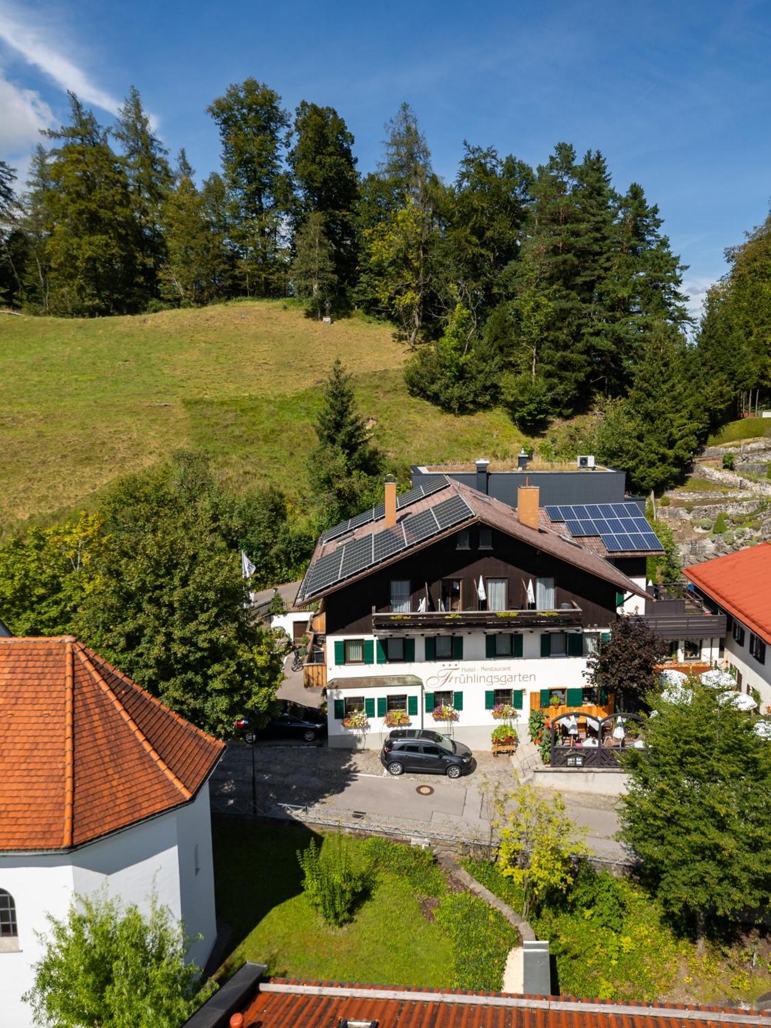 Hotel Restaurant Frühlingsgarten Füssen Exterior foto