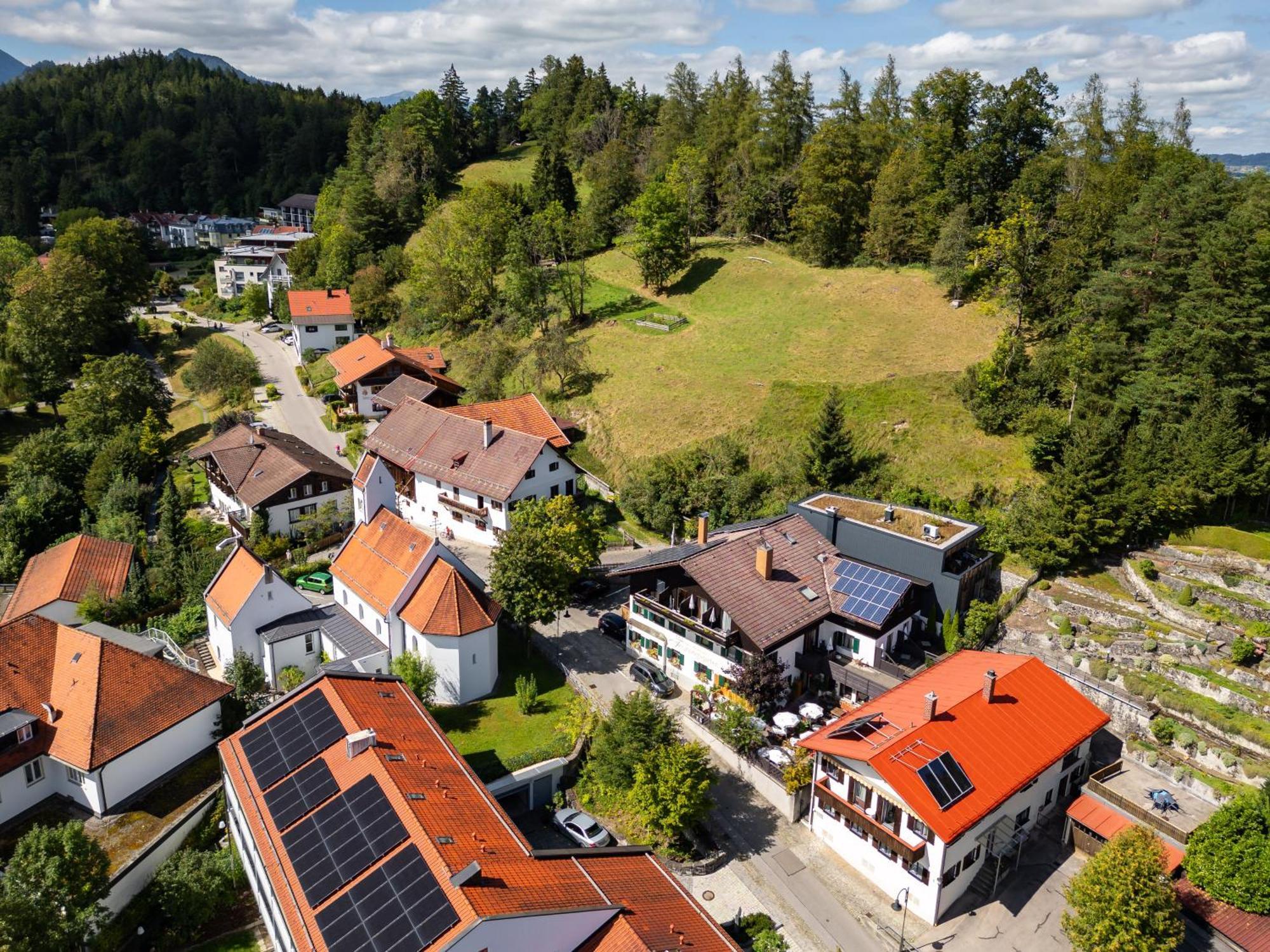 Hotel Restaurant Frühlingsgarten Füssen Exterior foto
