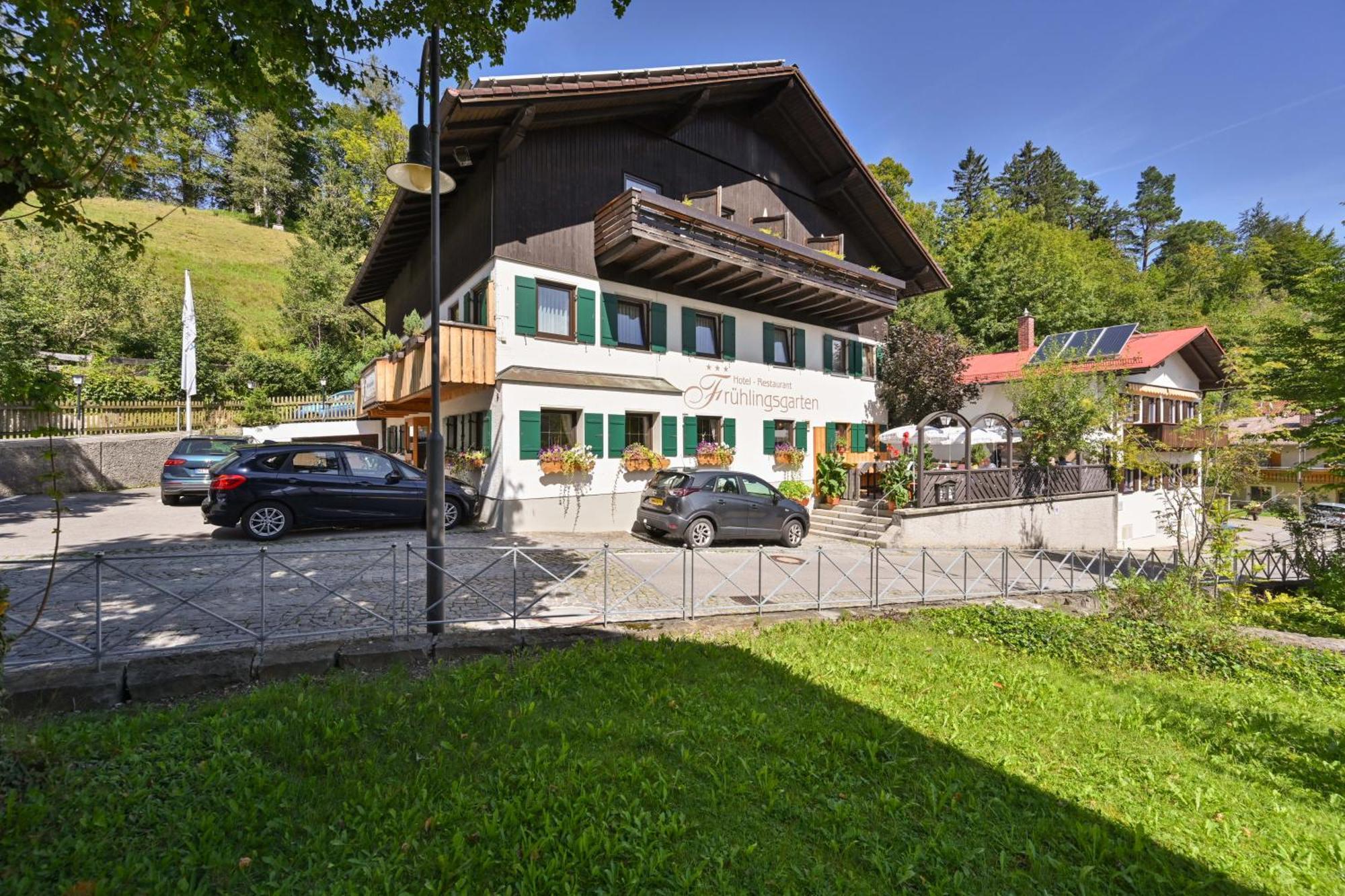 Hotel Restaurant Frühlingsgarten Füssen Exterior foto
